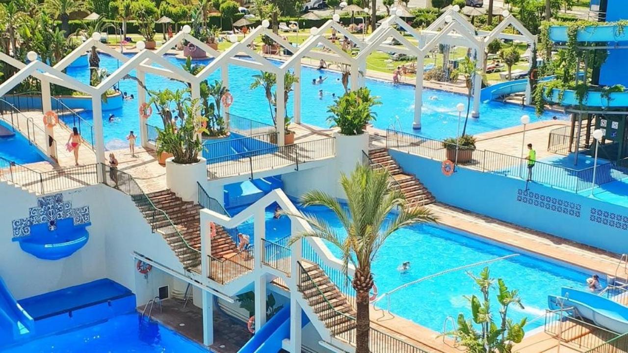 "Vive Benal Beach" Vistas Al Mar Y Parque Acuatico 1510 베날마데나코스타 외부 사진